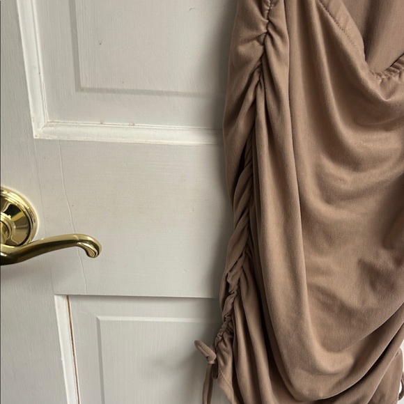 Windsor Brown Cut-Out Mini Dress - Picture 5 of 13